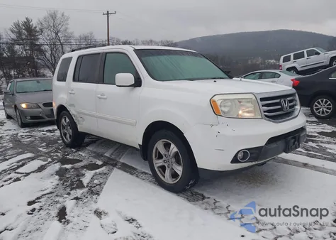 2012 Honda Pilot Ex-L from USA, damaged, VIN 5FNYF4H66CB035701